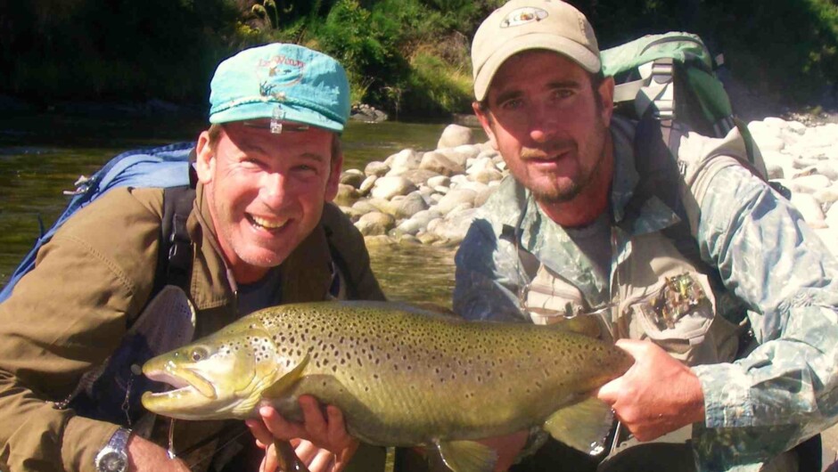 Wow, Monster Brown trout