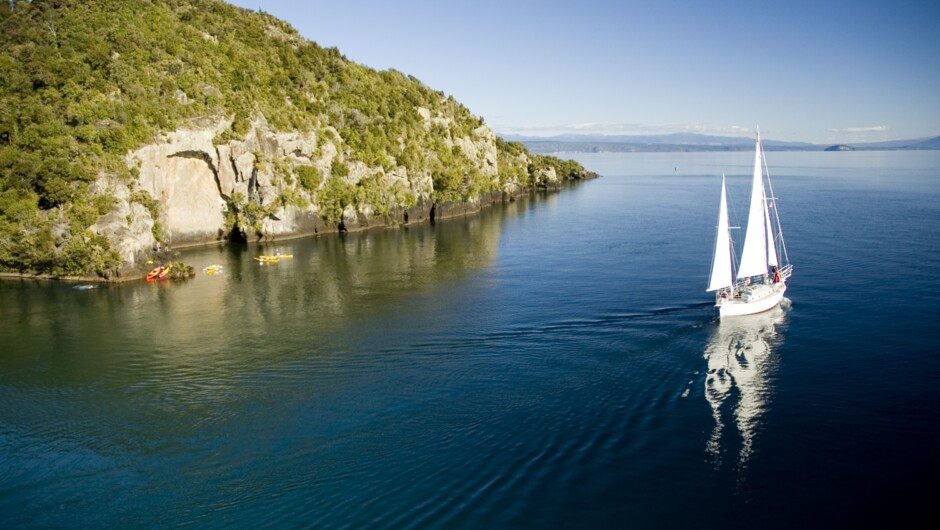 Barbary, sailing Lake Taupo for over 30 years