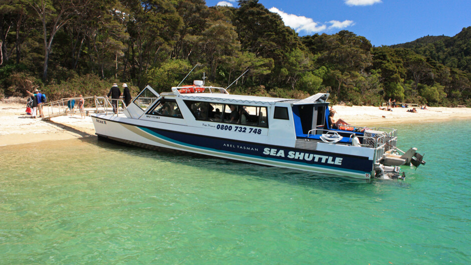 Abel Tasman Sea Shuttle - Bark Bay