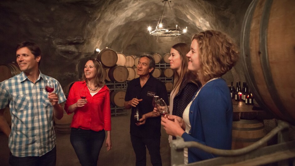 NZ's largest underground wine cave