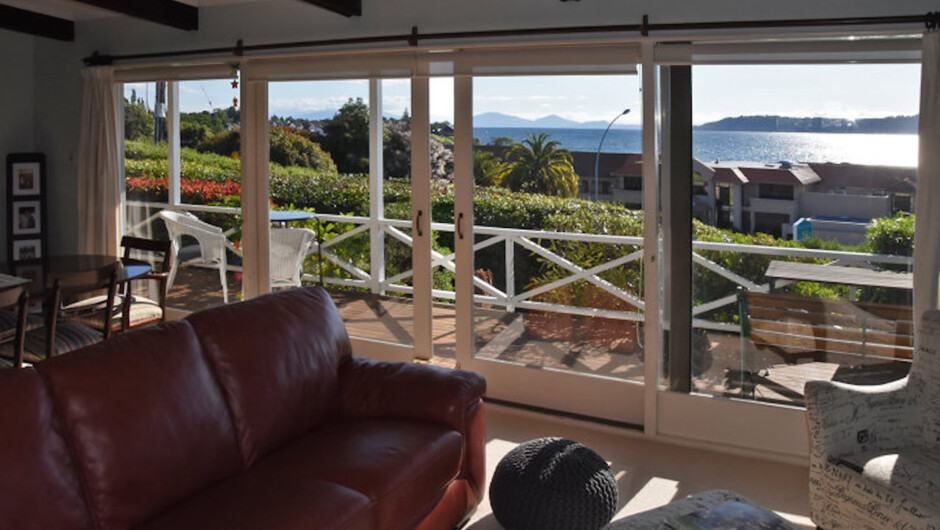 Lounge with panoramic views