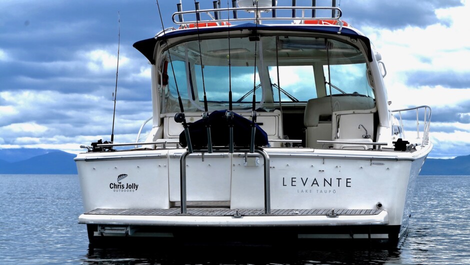 Fish in luxury onboard the Levante.