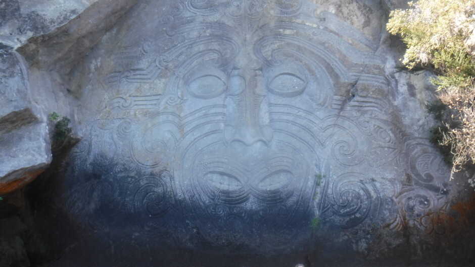 Māori Carvings.