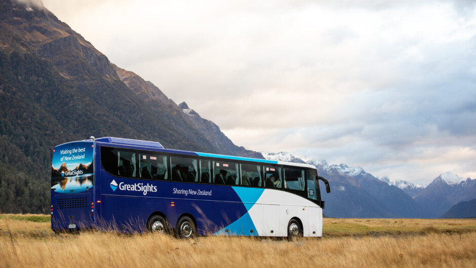 After experiencing the majestic Milford Sound, make your way to Te Anau in comfort