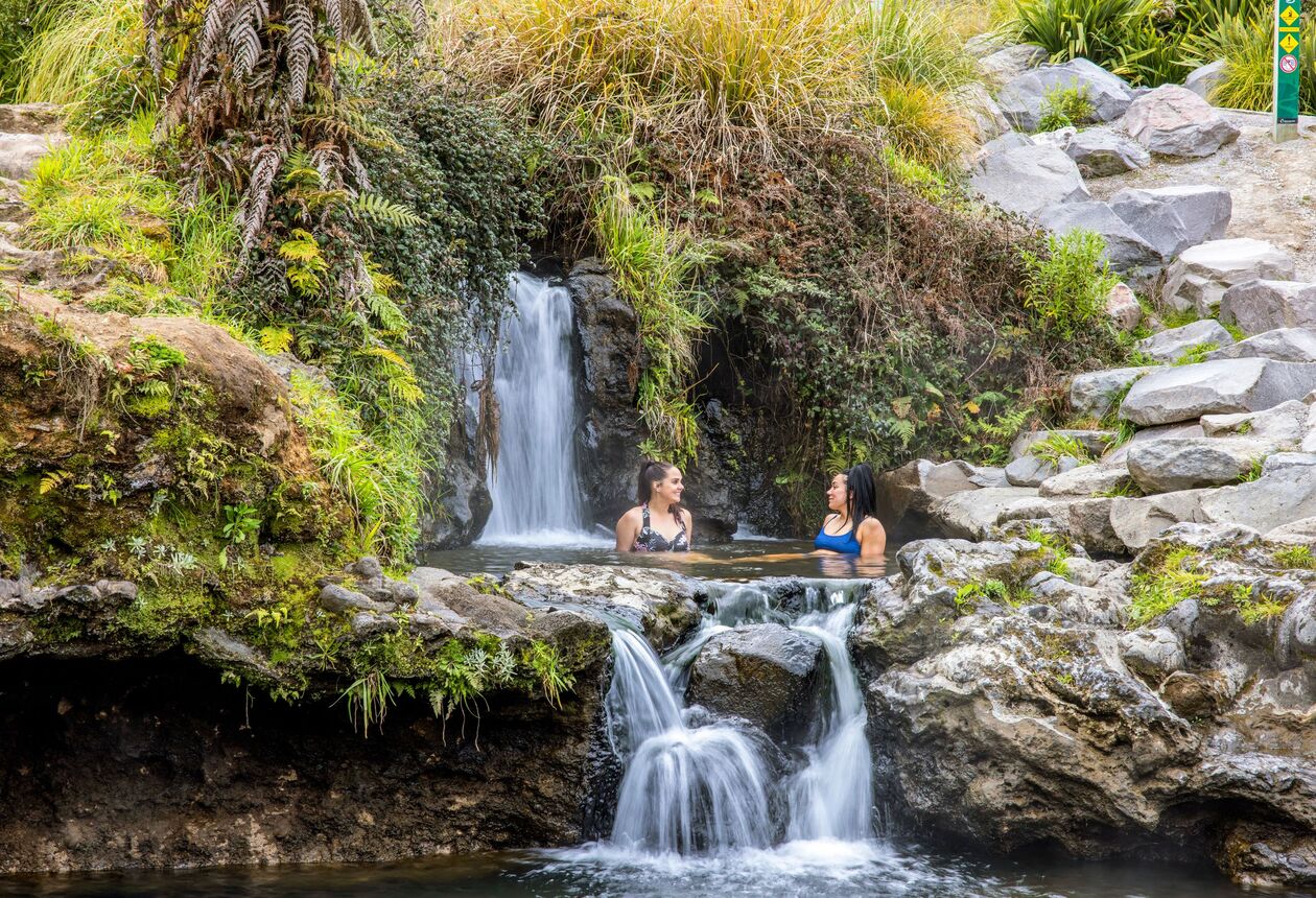 Taupō is home to a range of naturally-heated hot pools - perfect for a relaxing soak after a busy day exploring.