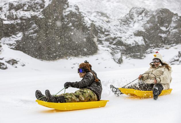 The Central North Island is home to Mt. Ruapehu, New Zealand's largest commercial ski field.