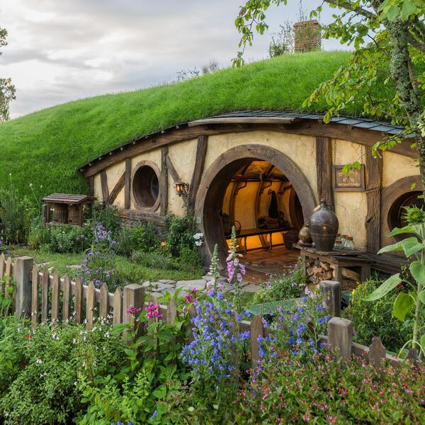 Outside Bagshot Row, Hobbiton™ Movie Set Tours