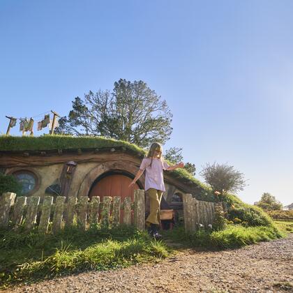 Feel "small" at Hobbiton 