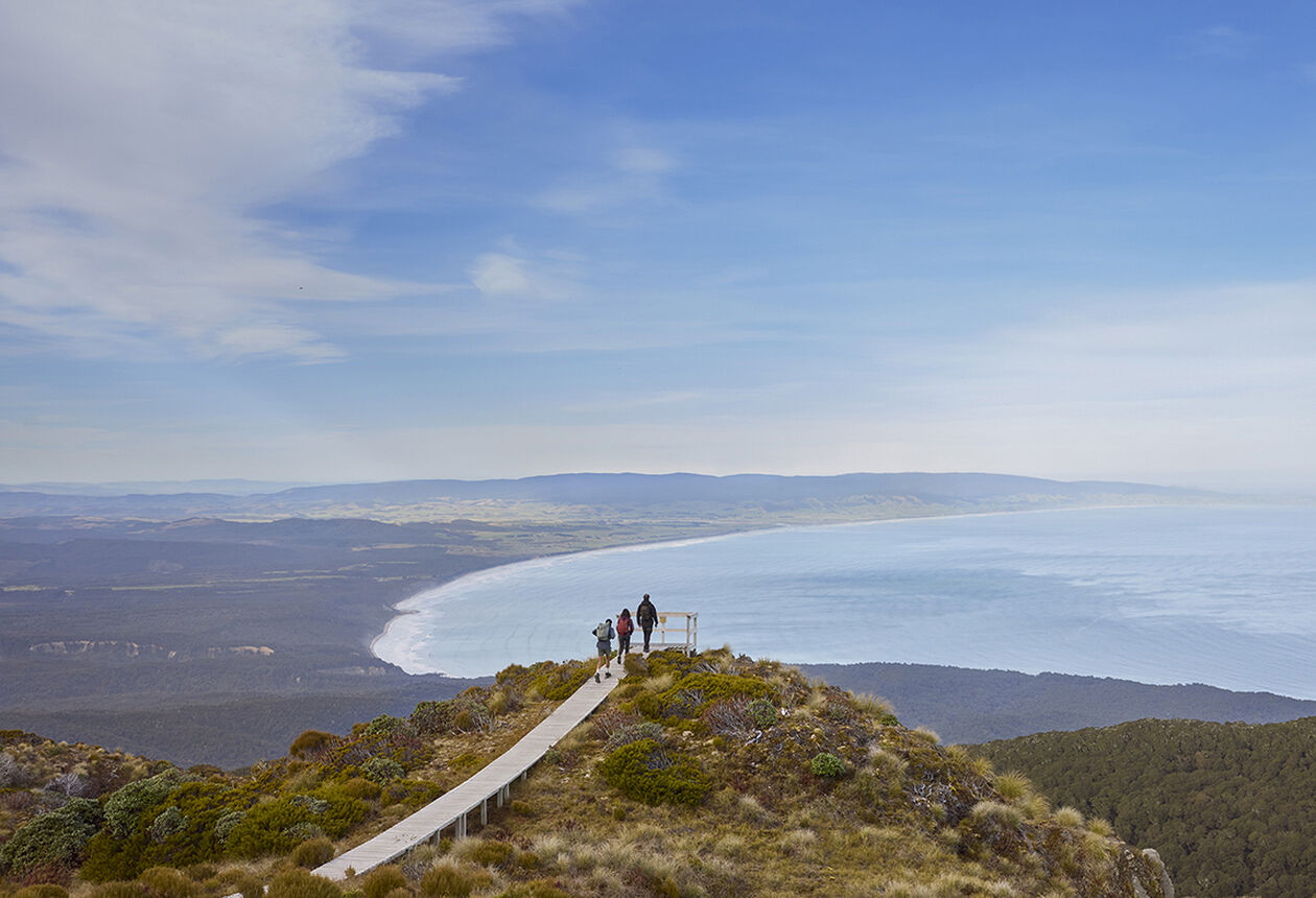 The acclaimed Tuatapere Hump Ridge Track is an epic walking adventure known for its fascinating blend of nature and heritage.
