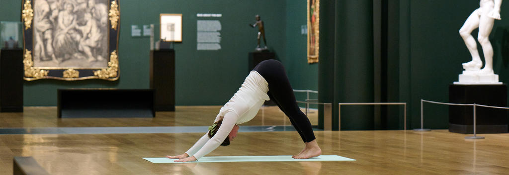 Yoga at Auckland Art Gallery 