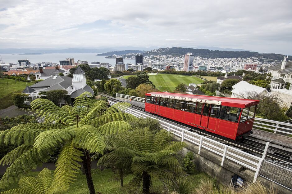 Cable car, Wellington City 
