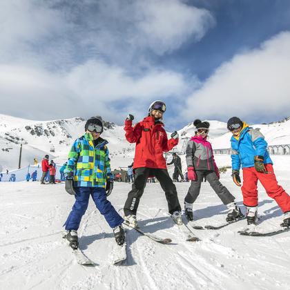 Ski lessons at The Remarkables, Queenstown 