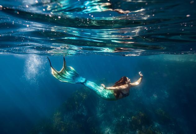 Try mermaid freediving in New Zealand, where you’ll discover underwater worlds so dazzling you won't want to come up for air.  