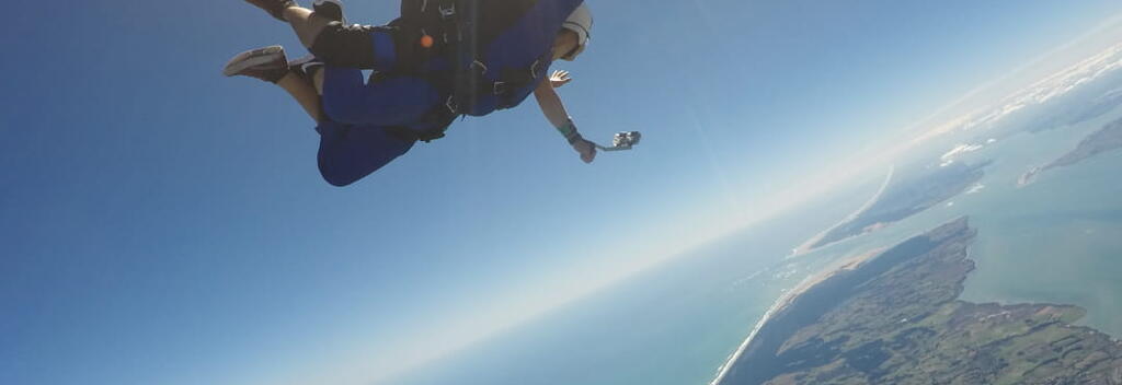 Experience adrenaline-pumping exhilaration as you throw yourself out of a plane with Skydive Auckland. Freefall at a speed of 200-plus-kilometres per hour an...