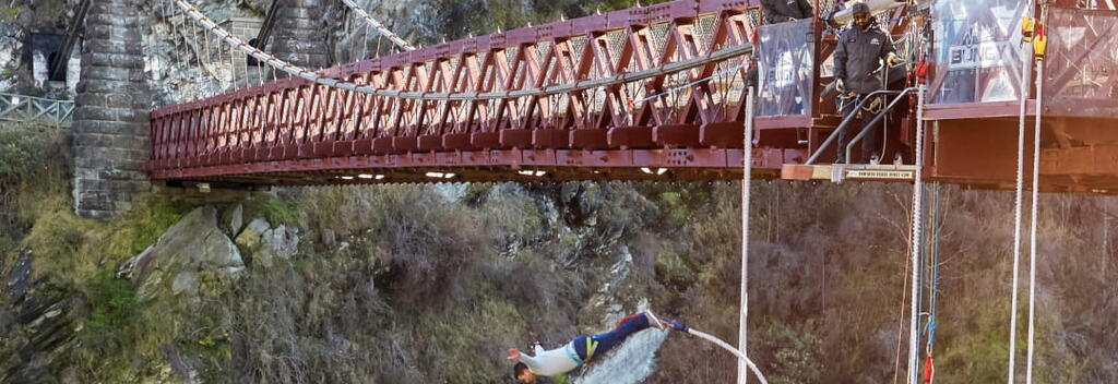 Take in the view of the sapphire blue waters of the Kawarau River. Then feel a rush you will never forget by leaping towards it with AJ Hackett Bungy. One of...