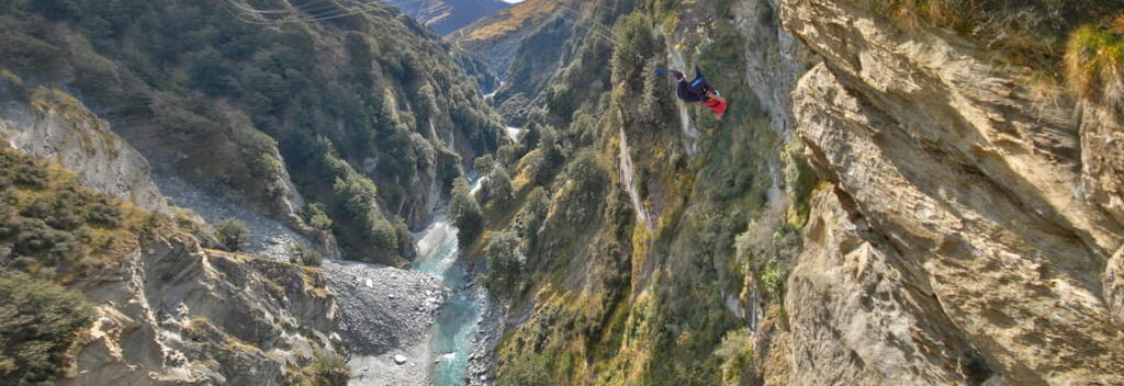 Your mission: To swing off a cliff and plunge through the Shotover Canyon in Queenstown, at terminal velocity. It’s very, very, very, very… fun. One of 200,0...