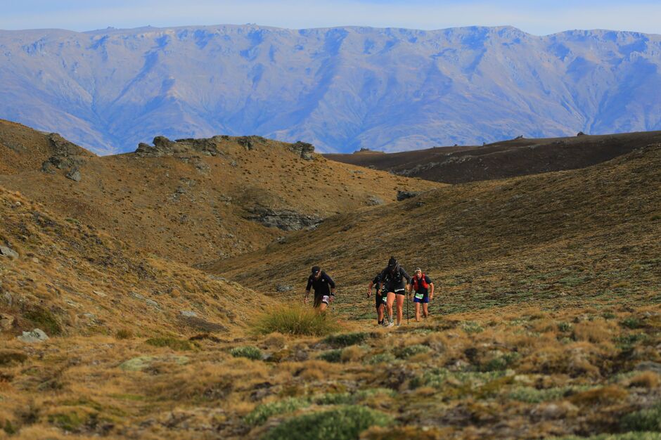 The 100miler is the main event and nobody gets through this unscathed. Nearly 10,000 metres of climbing and descending over 161km is a good honest effort.