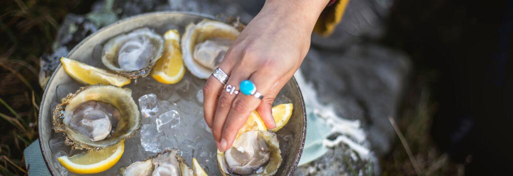 Try oysters from Bluff