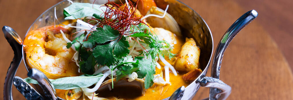 Kaimoana (seafood) Laksa at Manu