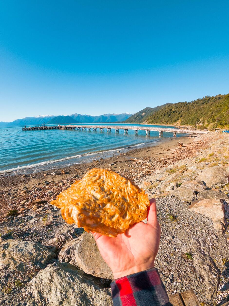 Whitebait fritter from The Cray Pot