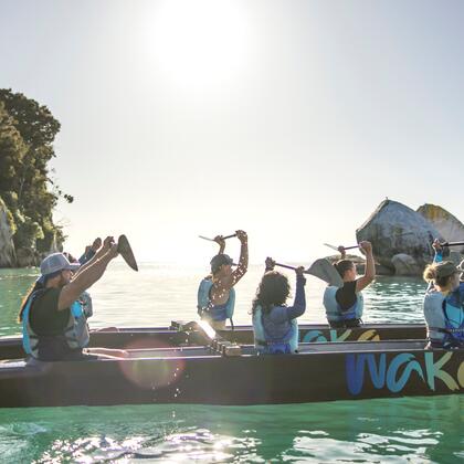 Waka Abel Tasman, Kaiteretere