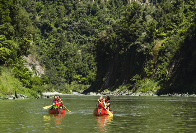 Paddle down the Whanganui River for a memorable trip through a wildly beautiful national park. Find out more about New Zealand's only water based Great Walk, the Whanganui Journey.