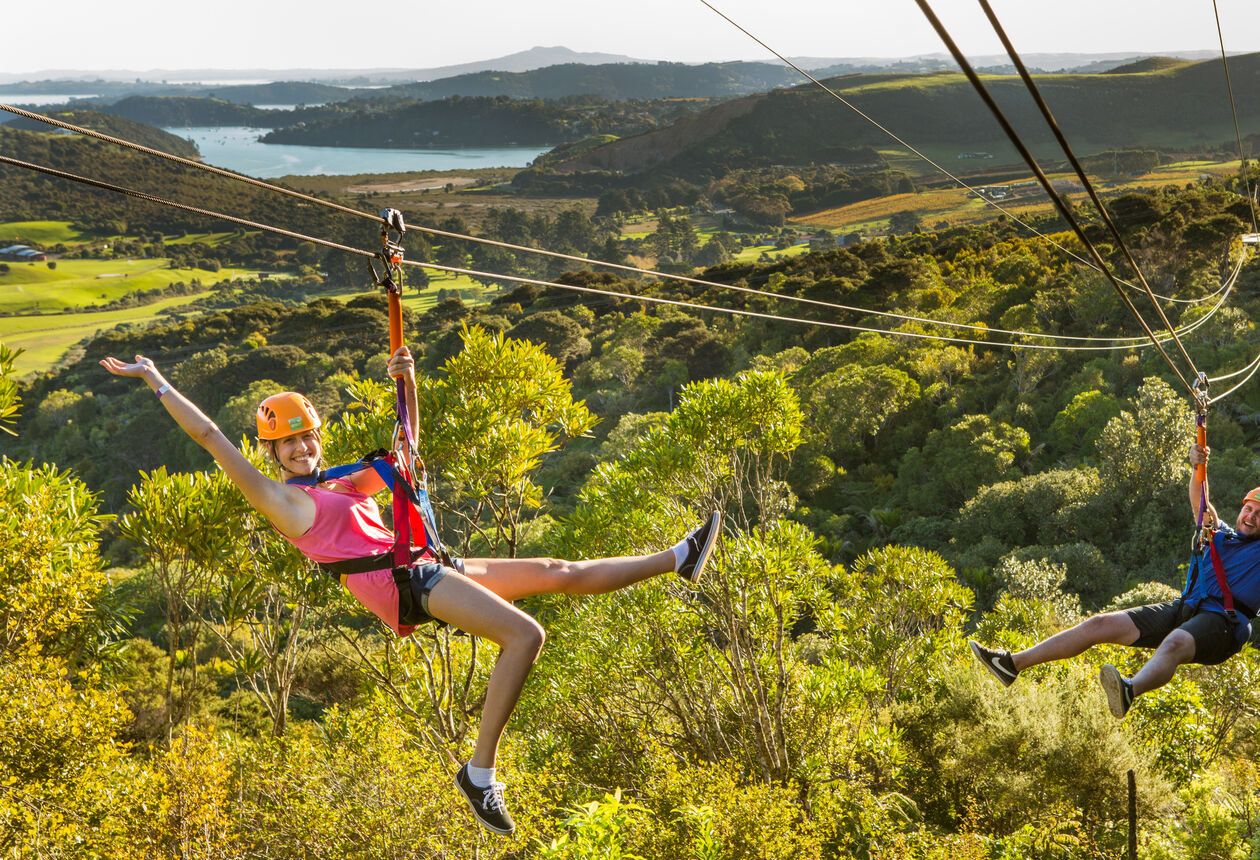 New Zealand is home to a number of spectacular ziplining experiences. Discover where you can glide through spectacular native forest, across rivers and canyons.