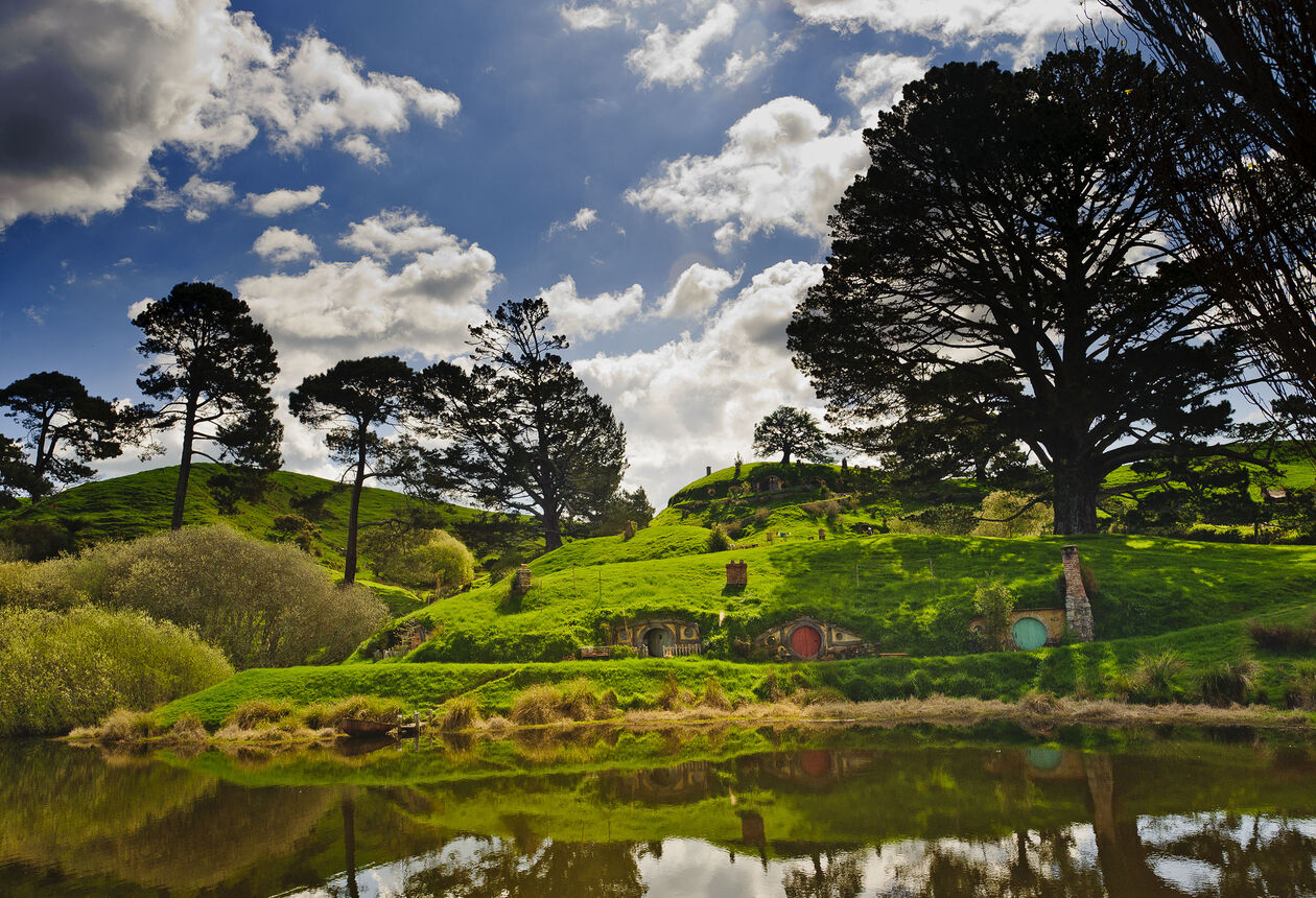 Die dreiteilige „Hobbit“-Filmadaption handelt von der Geschichte Bilbo Baggins' und den spannenden Abenteuern, die er erlebt hat.