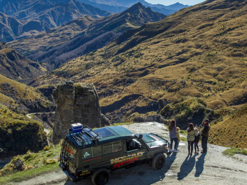 Skippers Canyon Lighthouse Rock