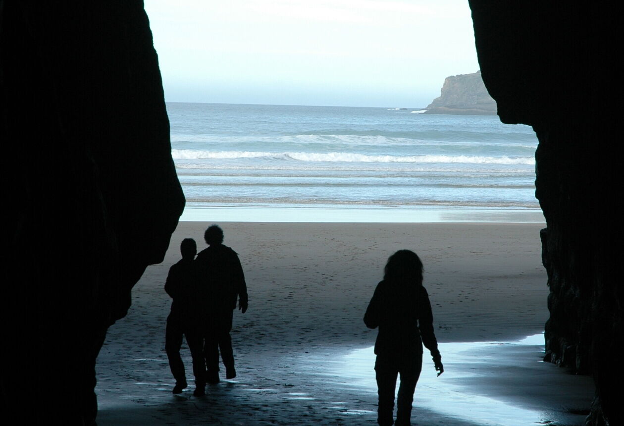 Cathedral Caves and McLean Falls are on opposite sides of the main highway through Southern Otago - be sure to visit them both.