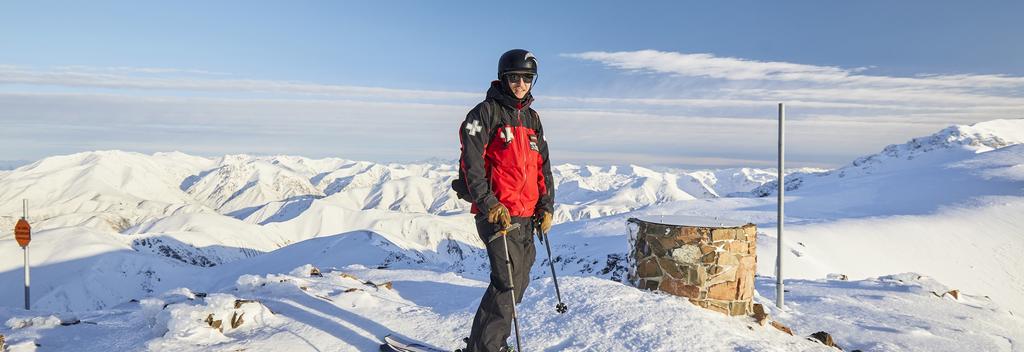 View from the top of Mount Hutt Ski Fields