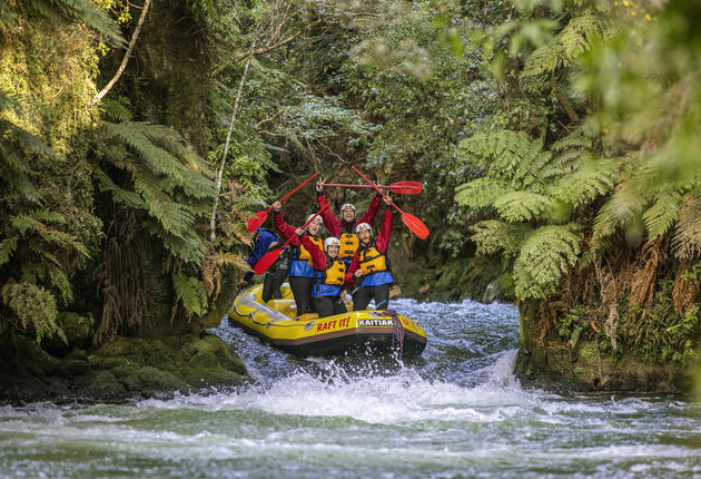 New Zealand’s relatively short, fast-flowing rivers offer a range of rafting experiences, from tranquil to extreme adventure.