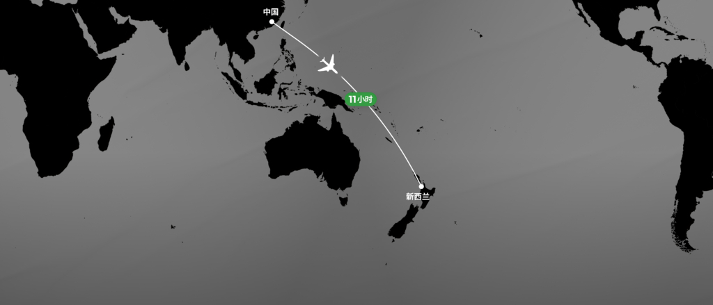 China Flight Map