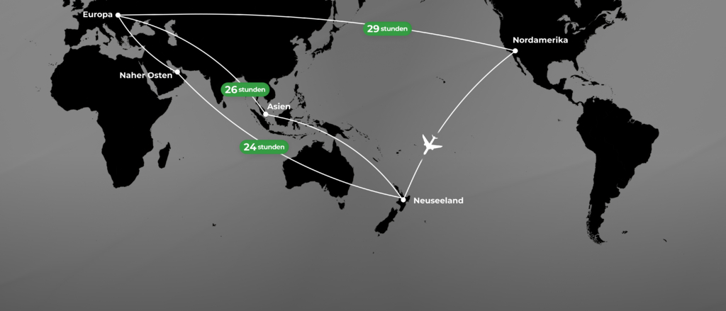 Germany Flight Map