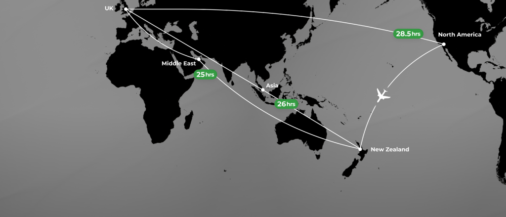UK Flight Map