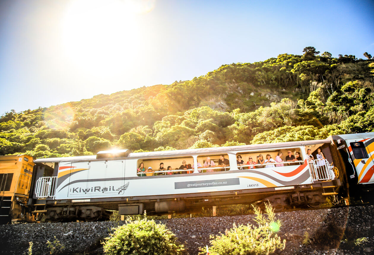 Discover the wonder of rail travel. Take rail journeys to many parts of New Zealand and explore a beautiful landscape in the relaxing comfort of a train car. Find out more about the Great Journeys by train across New Zealand.