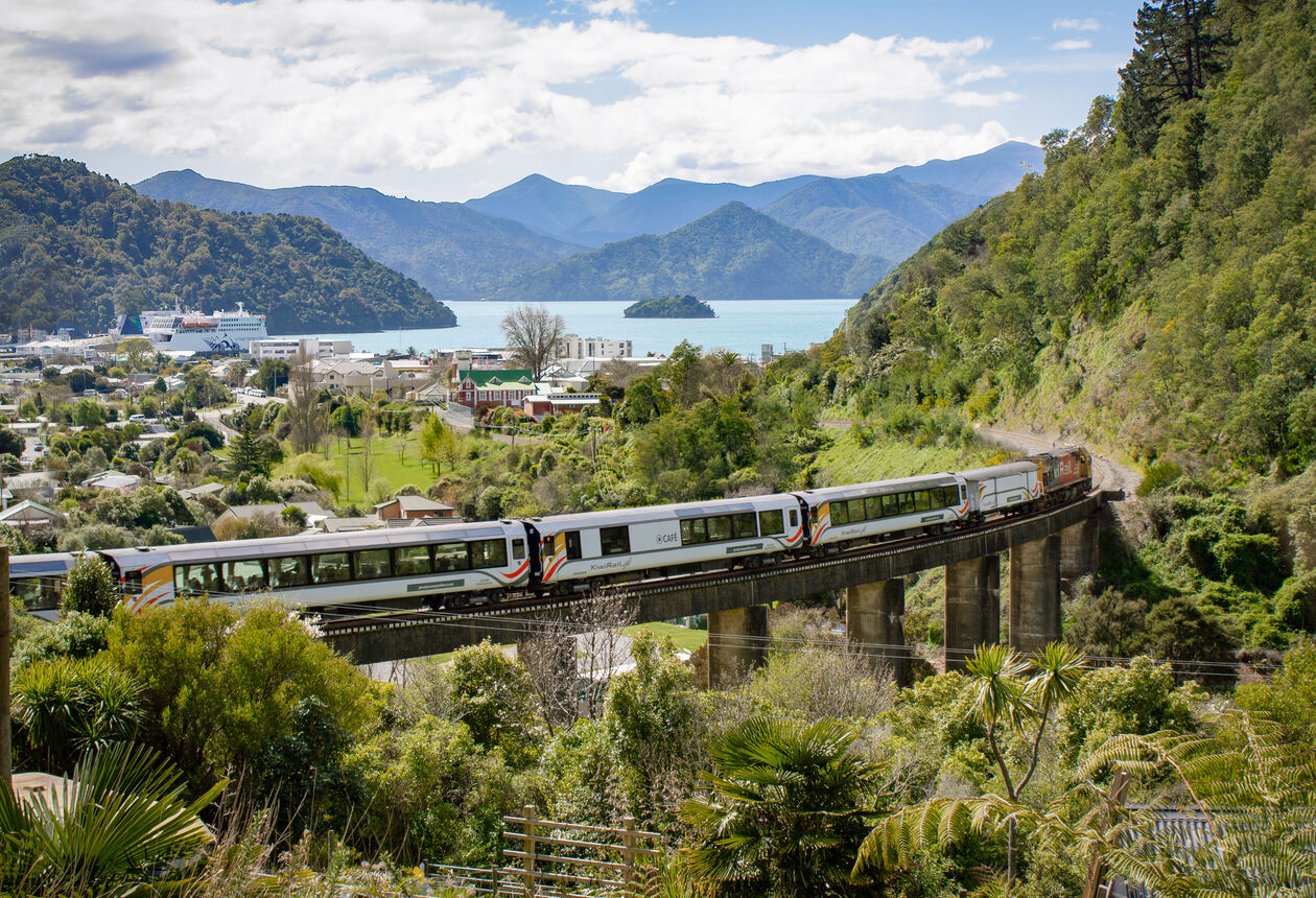 Discover the wonder of rail travel. Take rail journeys to many parts of New Zealand and explore a beautiful landscape in the relaxing comfort of a train car. Find out more about the Great Journeys by train across New Zealand.