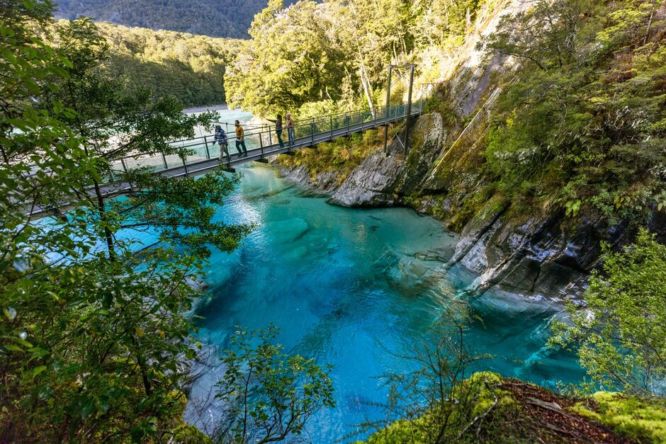 Blue Pools, Haast Pass