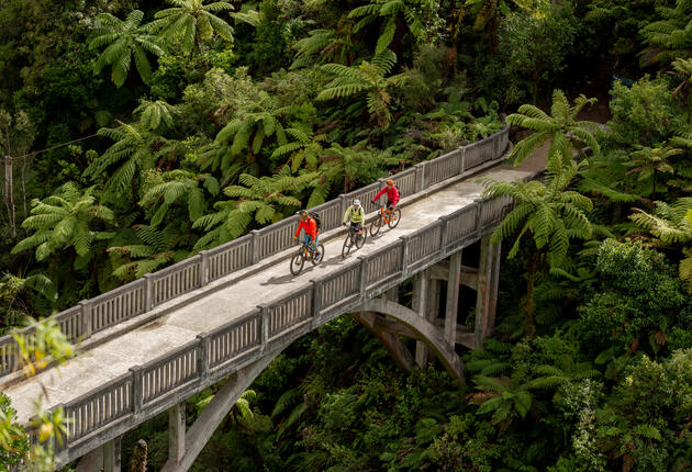 サイクリング用のルート「ニュージーランド・サイクル・トレイル」には「グレート・ライド 」と呼ばれる23のコースがあります。