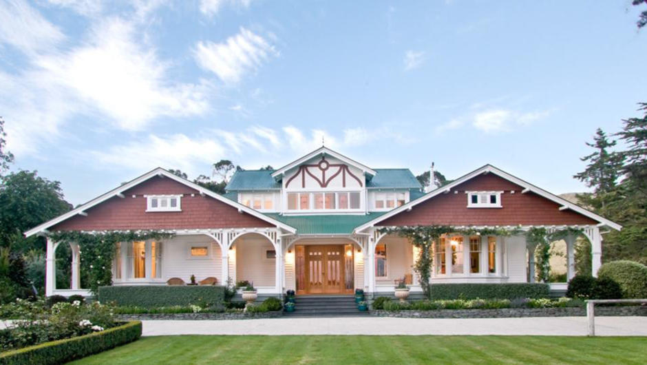 Glen Aros is a luxury estate near Hastings in the Hawke's Bay