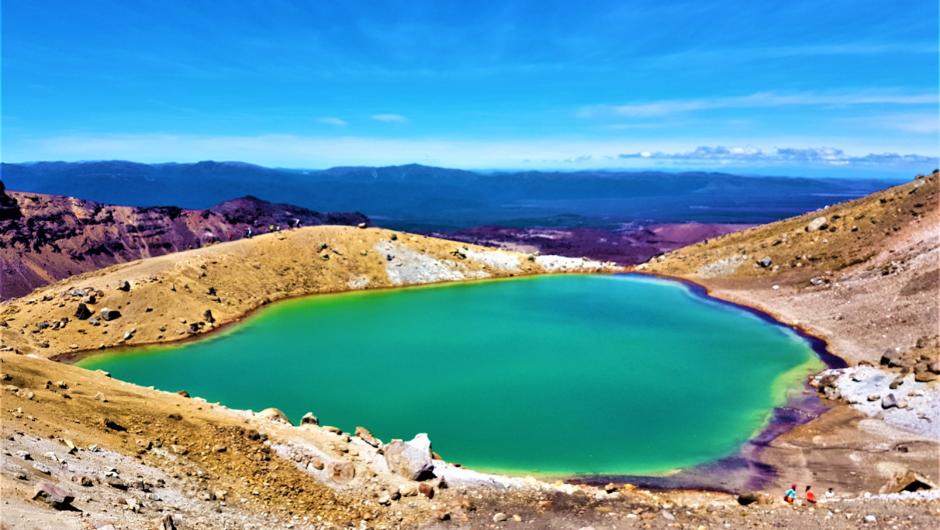 Stunning Emerald Lakes - Tongariro National Park