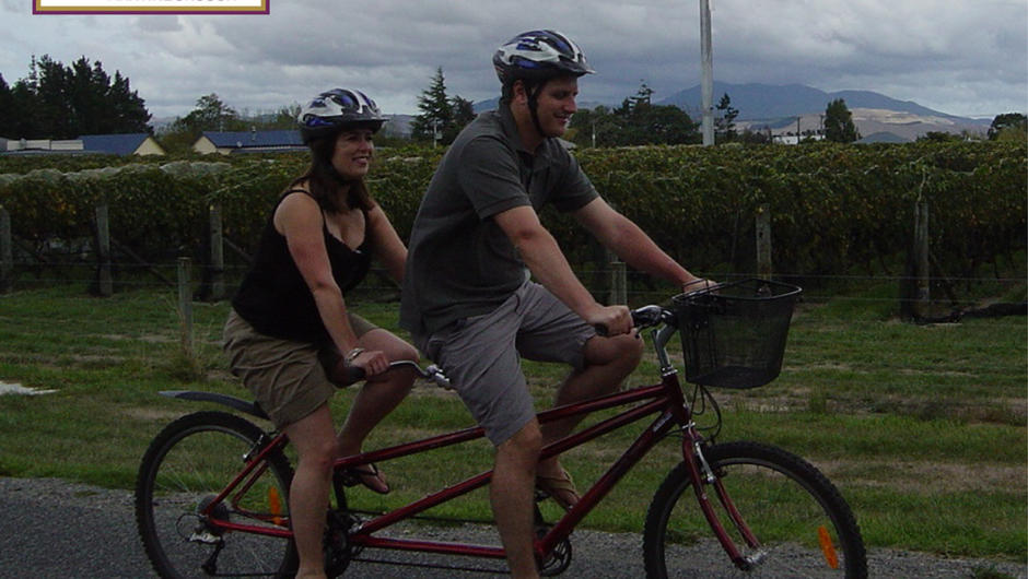 Tour the wineries by tandem