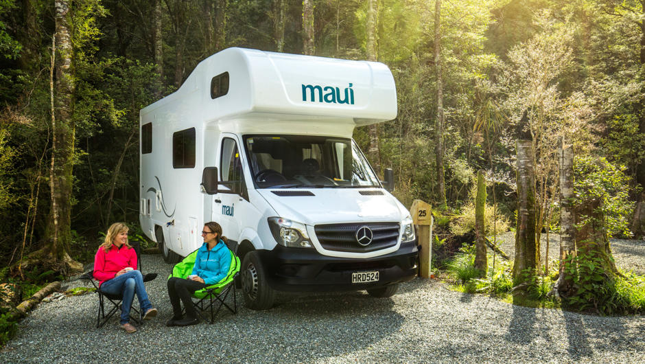 Relax in your own camper van area