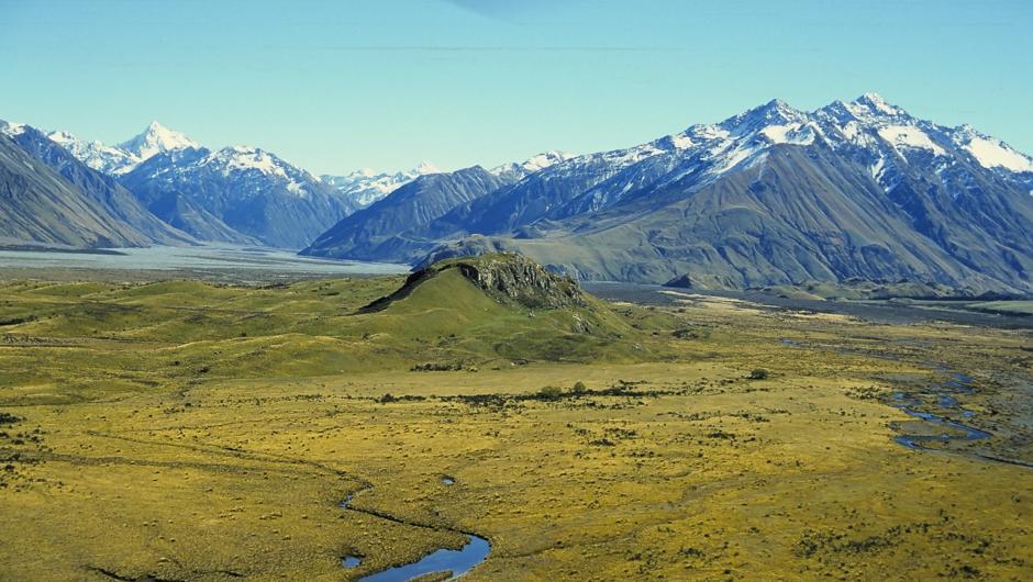 Spectacular scenery on the Lord of the Rings Edoras Tour