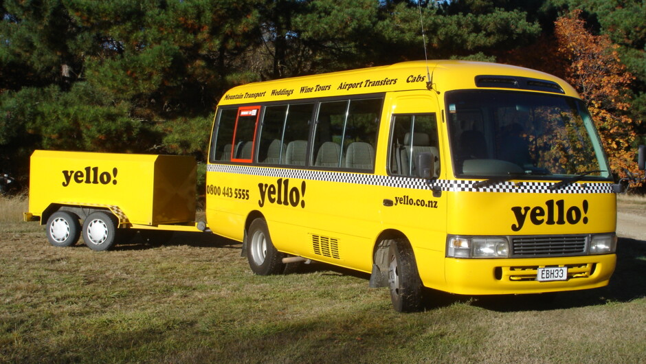 Great Wine touring vehicle up to 22 seats