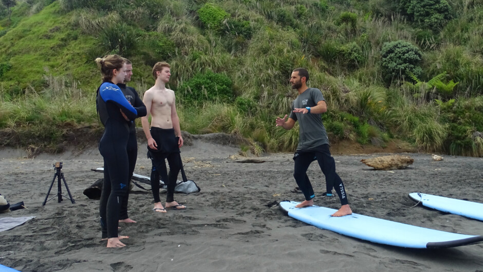 Learn faster with more detailed coaching courses and the smallest group size in Raglan.