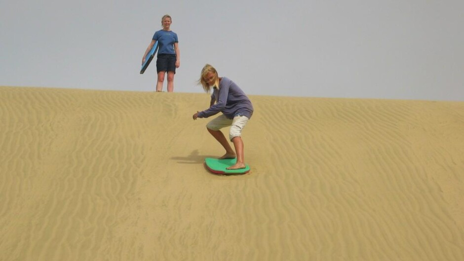 Sand boarding not to be missed
