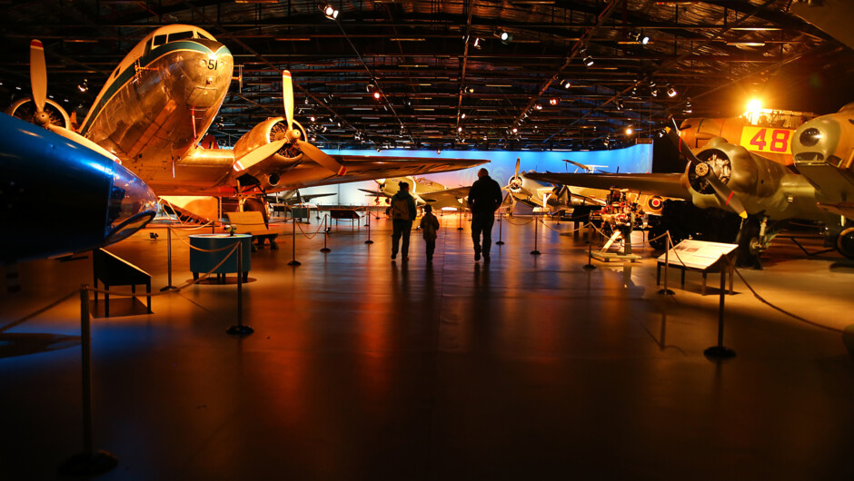 Air Force Museum's Aircraft Hall