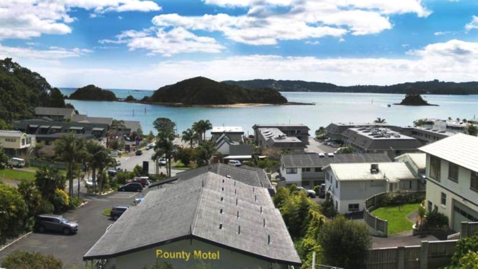 Bay of Islands close to waterfront