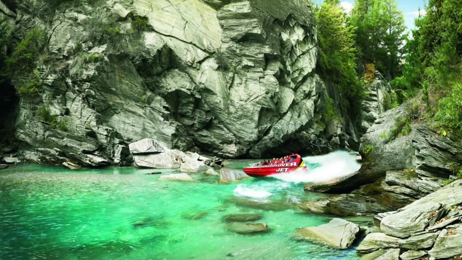 Jetboating in the Shotover Canyons